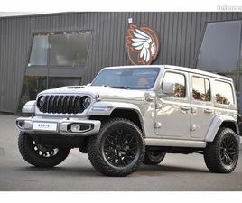 JEEP WRANGLER CONVERTIBLE UNLIMITED JEEP WRANGLER 2.0I T 4XE - 380 - BVA 4X4 2025 UNLIMITED SAHARA BRUTE CONVERSION