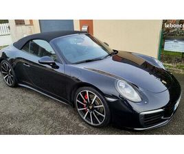 PORSCHE 911 CARRERA 4S CABRIOLET (991.2) 3.0 420 +PACK CHRONO+LIFT+ROUE DIRECTRICE+PASM+PSE+BOSE+CUIR ETENDU+SIEGE VENTILE 18P+FULL SERVICE PORSCHE