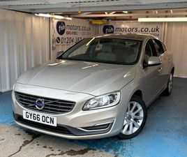 2016 VOLVO S60 2.0 T4 SE LUX