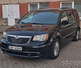 LANCIA VOYAGER, CENA 7 150 €. IZCILS ĢIMENES AUTO LANCIA VOYAGER, АВТОМАТ, ТВЕРДЫХ ПРОБЕГ, - SLUDINĀJUMI