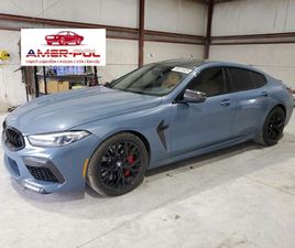 BMW M8 2022, COMPETITION GRAN COUPE, XDRIVE, OD UBEZPIECZALNI 4.4 BENZYNA