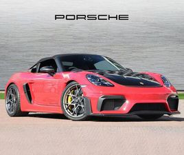 PORSCHE 718 BOXSTER SPYDER RS 2024 PORSCHE BOXSTER 718 4.0 SPYDER RS