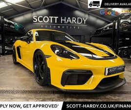 2022 PORSCHE CAYMAN 718 4.0 CAYMAN GT4 PDK