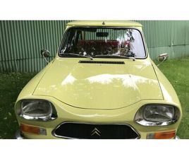 CITROEN AMI 1973 CITROEN AMI JAUNE MANUEL, 4 VITESSES CONDUITE À GAUC...