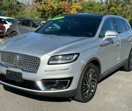 USED 2019 LINCOLN NAUTILUS RESERVE