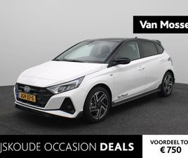HYUNDAI I20 1.0 T-GDI N LINE | DCT7 | STOELSTUURVERWARMING | ADAPTIEVE CRUISE CONTROL | APPLE CARPLAY/ANDROID AUTO | SPORTIEF GELUID!! | N-LINE SPOILER!! |