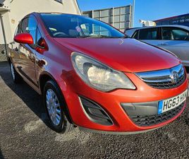 2014 VAUXHALL CORSA 1.0 S 3D