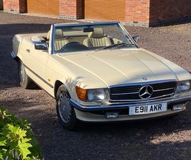 MERCEDES SL 420 SL 1987 MERCEDES-BENZ 420 R107 SL