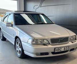 VOLVO S70 T5 T5 2.0 T 225HK AUTOMAT | AC | DRAG | EL. TAKLUCKA