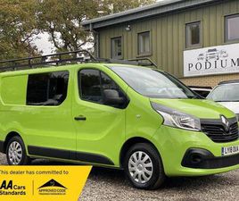 RENAULT TRAFIC 2018 RENAULT TRAFIC KITCHEN—SINK—HOB—ROCK&ROLL—ULEZ MOTORHOME DIESEL MANUAL