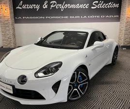 ALPINE A110 LEGENDE 252CH - 29 000KM - 1° MAIN - CUIR MARRON - JANTES PREMIÈRE ÉDITION