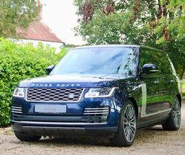 LAND ROVER RANGE ROVER LWB P525 2018 LAND ROVER RANGE ROVER 5.0V8 SUPERCHARGED AUTOBIOGRAPHY (525PS) AWD (LWB)(START/STOP)