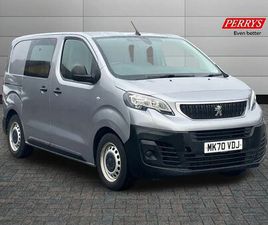 2020 PEUGEOT EXPERT 1.5 BLUEHDI PROFESSIONAL COMPACT 1000