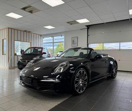 PORSCHE 911 CABRIOLET PORSCHE 911 CARRERA/BLACK EDITION CABRIOLET/SERVICE NEU
