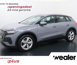 AUDI Q4 E-TRON 40 AUDI Q4 E-TRON - 40 EDITION 77 KWH | 204 PK | GRATIS ONDERHOUD T/M 3 AUG. 2030 | SOH 95% | MATRIX LED KOPLA