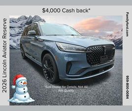 NEW 2026 LINCOLN AVIATOR RESERVE AWD