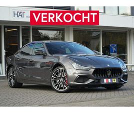 MASERATI GHIBLI TROFEO MASERATI GHIBLI TROFEO V8 I CARBON I SCHUIDAK I 581 PK I