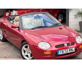 MG MGF 1999 MG MGF ROUGE MANUEL, 5 VITESSES CONDUITE À DROITE IN...
