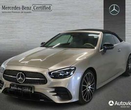 MERCEDES CLASSE E E 450 -CLASS CABRIO 4MATIC AUTO 367 2P
