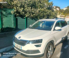 SKODA KAROQ VENDS SKODA KAROK ESSENCE MOTEUR 1 L BLANC 113000 KM RÉVISIONS EFFECTUÉ CONTRÔLE TECHNIQUE OK PRIX 15 000
