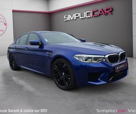 BMW M5 F90 600 CH BVA8 CAMÉRA 360° TOIT OUVRANT SIÈGES CHAUFFANTS GARANTIE 12 MOIS