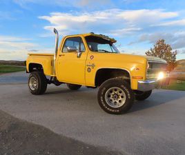 CHEVROLET K20 K-20 SCOTTSDALE STEP-SIDE PICK UP 4X4