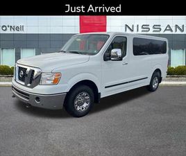 2017 NISSAN NV PASSENGER NV3500 HD SL V8