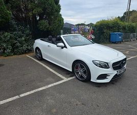 MERCEDES CLASSE E CABRIOLET E 400 3.0 E400 V6 AMG LINE (PREMIUM PLUS) CABRIOLET G-TRONIC+ 4MATIC EURO 6 (START/STOP) 2DR