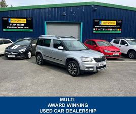 SKODA YETI OUTDOOR 2014 SKODA YETI 2.0 TDI LAURIN & KLEMENT OUTDOOR 5DR DIESEL DSG 4WD EURO 5 (140 PS) HATCHBACK...
