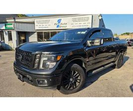 NISSAN TITAN USED 2018 NISSAN TITAN 4X4 CREW CAB SV MIDNIGHT EDITION