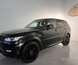 LAND ROVER RANGE ROVER SPORT SDV8 LAND ROVER RANGE ROVER SPORT 4.4 SDV8 AUTOBIOGRA