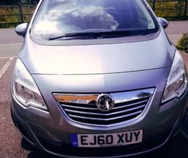 VAUXHALL MERIVA VAUXHALL MERIVA 1.7TD 2011/ AUTOMATIC CAR/PANORAMIC ROOF SILVER