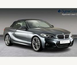 BMW 2 SERIES CABRIOLET 230 2.0 230I M SPORT AUTO EURO 6 (START/STOP) 2DR