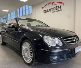 MERCEDES CLK CABRIO CLK 200 CLASSE CLK (C/A209) CLK 200 KOMPR. CAT CABRIO AVANTGARDE