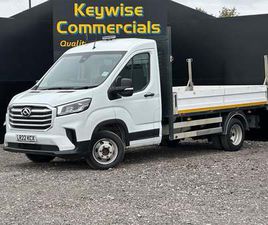 MAXUS DELIVER 9 2022 MAXUS DELIVER 9 2.0 D20 TIPPER 2DR MANUAL RWD L2 (START/STOP) CHASSIS CAB DIESEL MANUAL