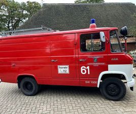 MERCEDES-BENZ 408 - WEGENBELASTING VRIJ 1975 BRANDWEER CAMPER