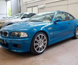 BMW SERIE 3 COUPE M3 M3 COUPE 3.2 343CV LAGUNA SECA BLUE CERTIFICATA ASI