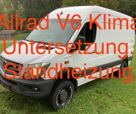 MERCEDES SPRINTER 319 SPRINTER OBERAIGNER V6 ALLRAD 4X4 KLIMA UNTERSETZUNG STANDHZG