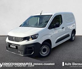 PEUGEOT PARTNER PARTNER FOURGON STANDARD 650 KG BLUEHDI 75 BVM5 PREMIUM