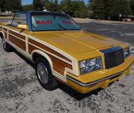 CHRYSLER LE BARON CABRIO USED 1985 CHRYSLER LEBARON TOWN & COUNTRY