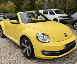 VOLKSWAGEN BEETLE CABRIO VOLKSWAGEN BEETLE DESIGN TSI ONE LADY OWNER,FSH & LOVELY - 32899648 - EXCHANGEANDMART.CO.UK