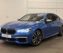 BMW SERIE 7 760L M760LI INDIVIDUAL BLEU ESTORIL