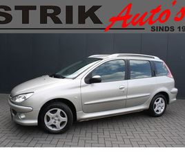 PEUGEOT 206 SW PEUGEOT 206 SW - 1.4 AIR-LINE 3 - AIRCO - 2E EIGENAAR - RIJKLAAR