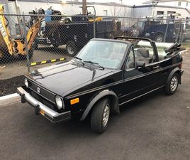 VOLKSWAGEN RABBIT CABRIOLET 1984 VOLKSWAGEN RABBIT