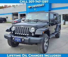 USED 2017 JEEP WRANGLER UNLIMITED SAHARA