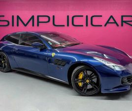 FERRARI GTC4 LUSSO T FERRARI GTC4 LUSSO V12 BLEU TOUR DE FRANCE - INTERIEUR ROSSO - SORT DE REVISION - 4 PNEUS NEUFS - VISIBLE EN AGENCE