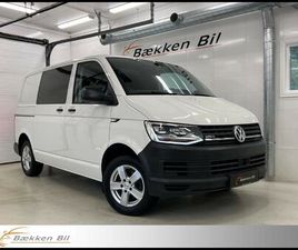 VOLKSWAGEN TRANSPORTER 4-MOT/DSG/KORT/MULTIRATT/ACC/R-KAM/R-SENS/LED/ALU/NY EU