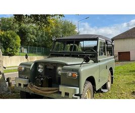 LAND ROVER SERIE II 1968 LAND ROVER SERIES 2A VERT MANUEL, 4 VITESSES CONDUIT...