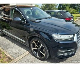 AUDI Q7 AUDI Q7 3.0 V6 TDI 272CH AVUS QUATTRO TIPTRONIC 7 PLACES, (4×4 TOUT TERRAIN), NOIR, 5 PORTES