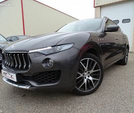 MASERATI LEVANTE 3.0 V6 430CH S Q4 GRANSPORT/TOE A.REMORQUE /VÉHICULE FRANÇAIS CARNET + FACTURES